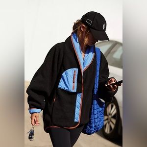 Free People Movement Hit the Slopes Shawl Jacket in XS